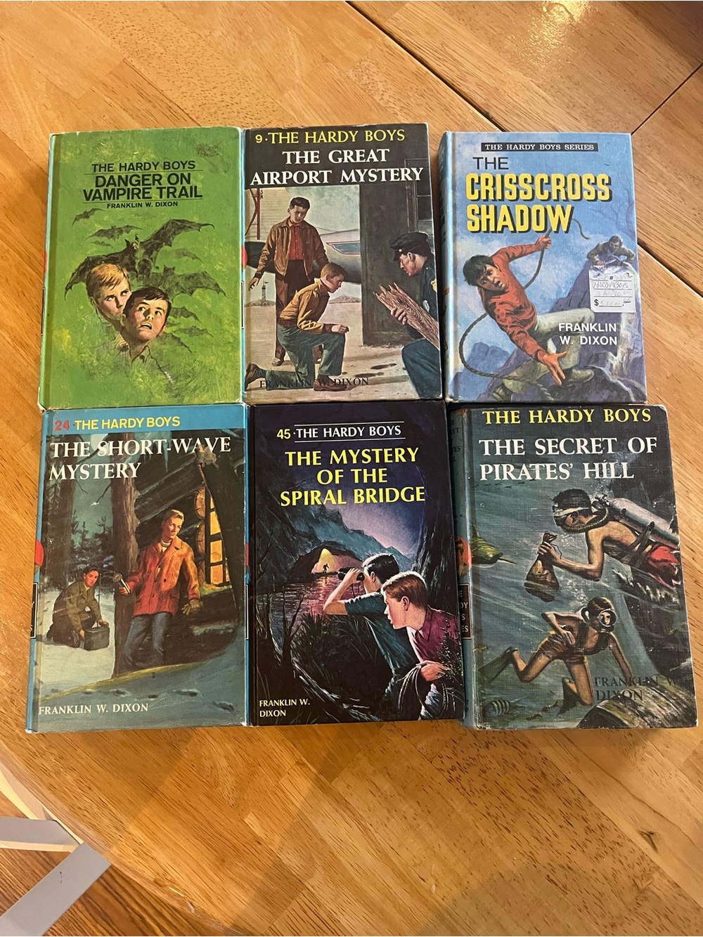 Hardy boys book lot vintage